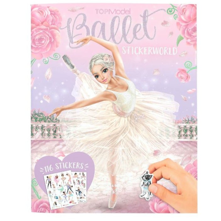 TOPModel, Ballet Stickerworld - tarrakirja - igris.fi