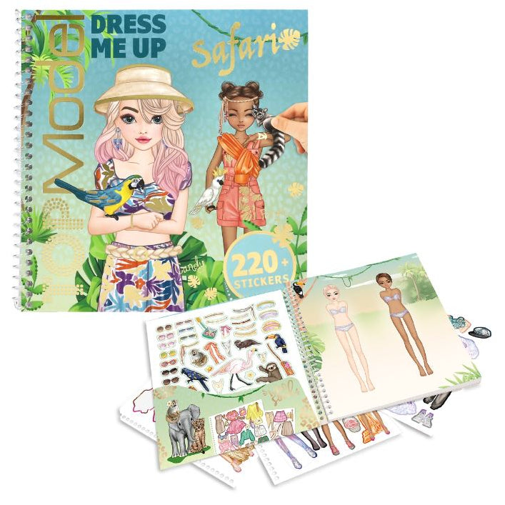 TOPModel, Dress Me Up Safari -tarrakirja