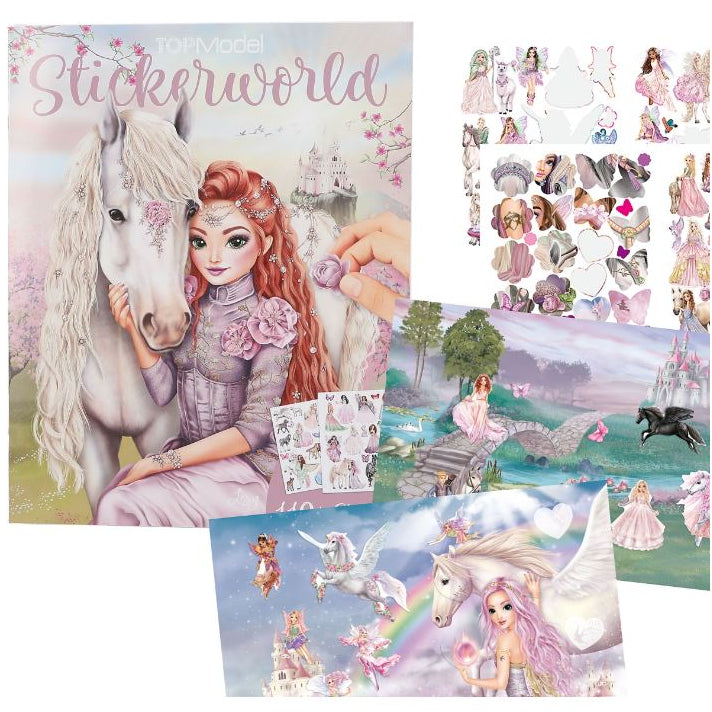 TOPModel, Stickerworld Viva Violet -tarrakirja