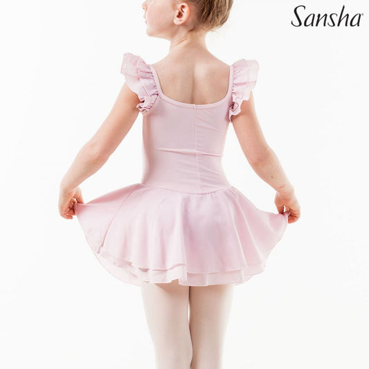 Sansha, lasten vaaleanpunainen tanssiasu, Arlene