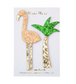 Meri Meri, silityskuva, flamingo ja palmu