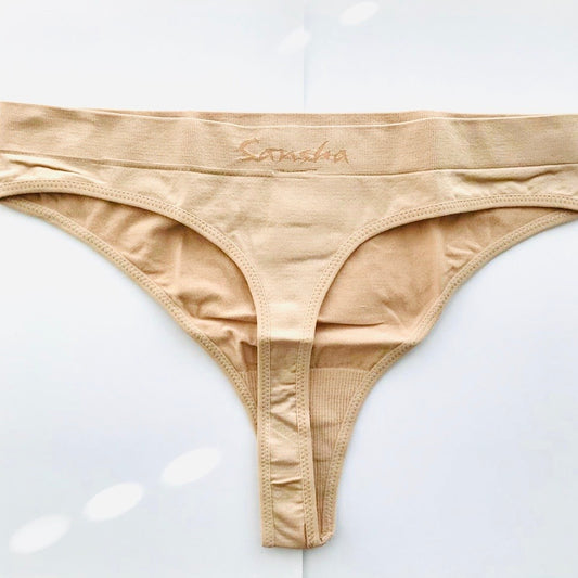 Sansha, aikuisten ihonväriset Silhouette -stringit