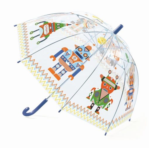 Lasten sateenvarjo, robotit