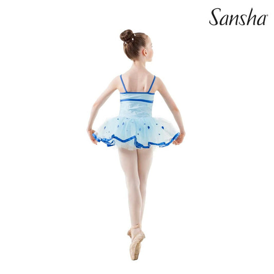 Sansha, lasten sininen tylliasu, Belina